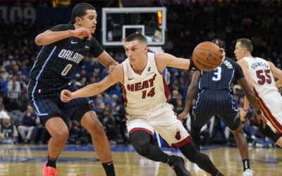 Herro acierta un tiro en el último segundo y el Heat vence 89-88 al Magic