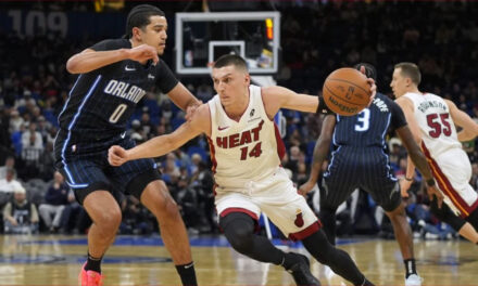 Herro acierta un tiro en el último segundo y el Heat vence 89-88 al Magic