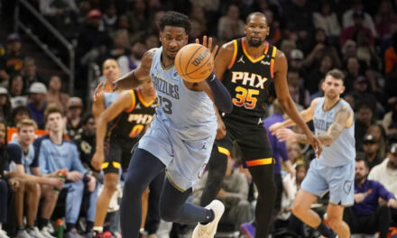 Jackson Jr. anota 38, Bane suma 31 y los Grizzlies superan 117-112 a los Suns