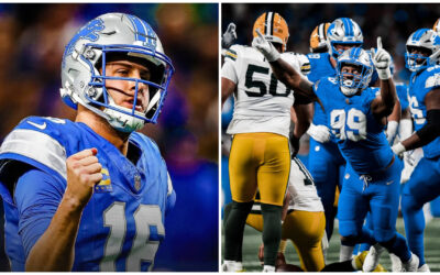 Jared Goff y Lions aseguran lugar en playoffs con gol de campo al vencer 34-31 a Packers