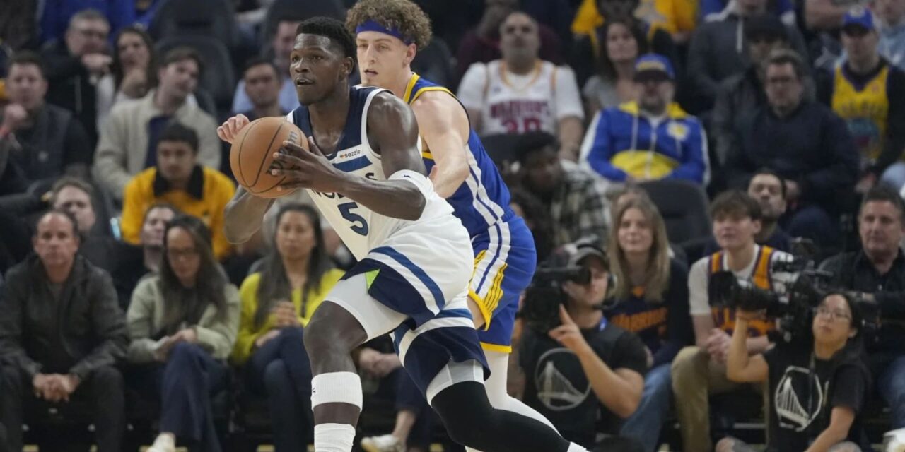 Timberwolves ganan 107-90 a los Warriors