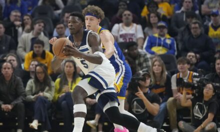 Timberwolves ganan 107-90 a los Warriors