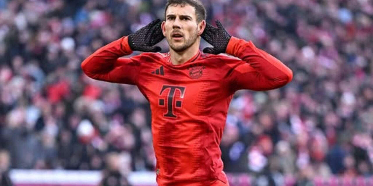 Goretzka brilla en triunfo del Bayern que amplía su ventaja en la Bundesliga