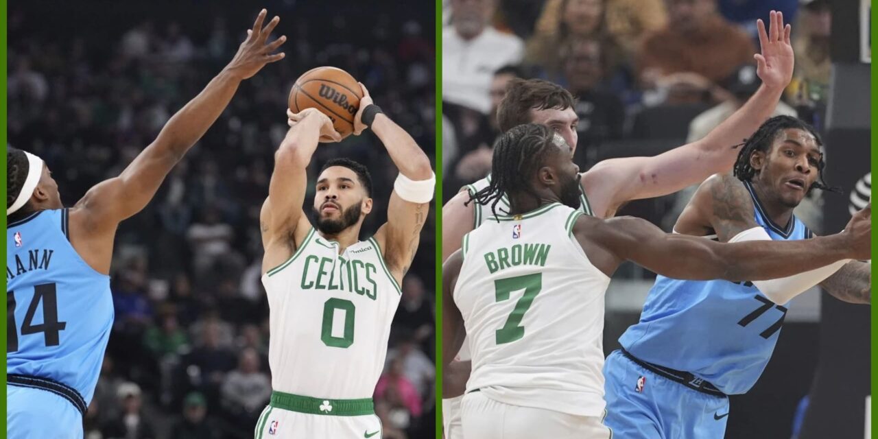 Brown y Tatum guían a Celtics a victoria 117-113 sobre Clippers en tiempo extra