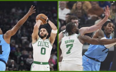 Brown y Tatum guían a Celtics a victoria 117-113 sobre Clippers en tiempo extra