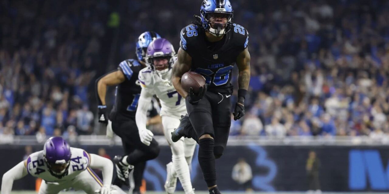 Lions vencen a Vikingos 31-9, para quedar como primeros sembrados de la NFC