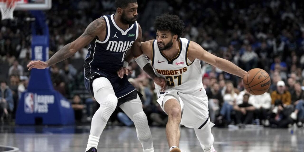 Murray anota 45 puntos, un récord de la temporada, y Nuggets arrollan 118-99 a Mavs