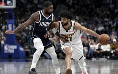 Murray anota 45 puntos, un récord de la temporada, y Nuggets arrollan 118-99 a Mavs