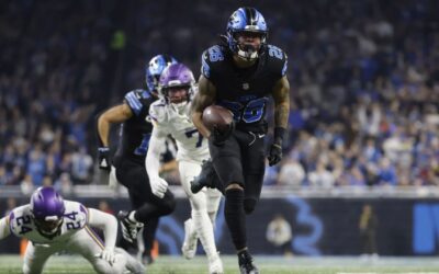 Lions vencen a Vikingos 31-9, para quedar como primeros sembrados de la NFC