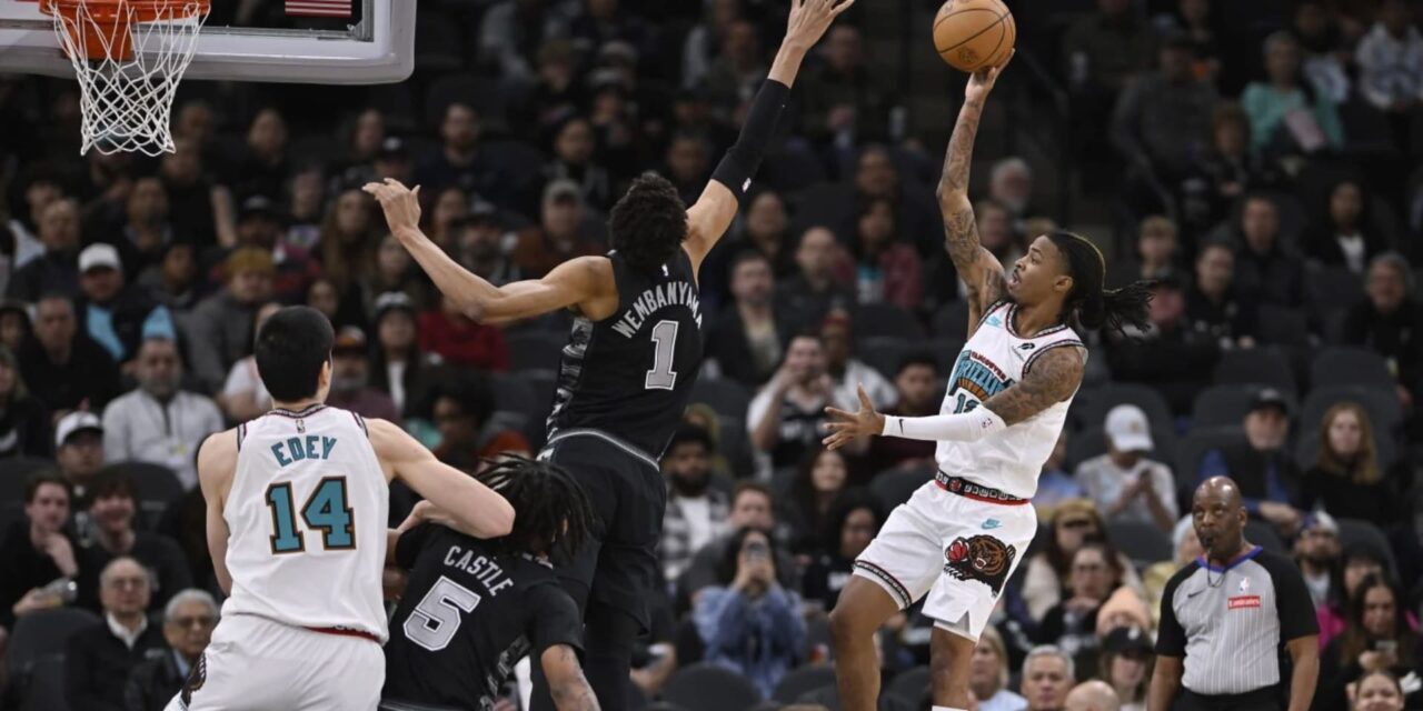 Grizzlies superan a Spurs