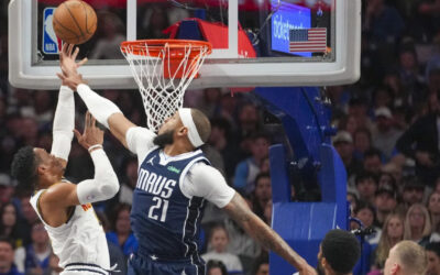 Westbrook y Jokic ayudan a Nuggets a remontar y vencen 112-101 a Mavericks