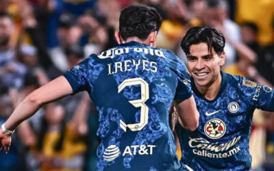 América humilla y golea a Santos