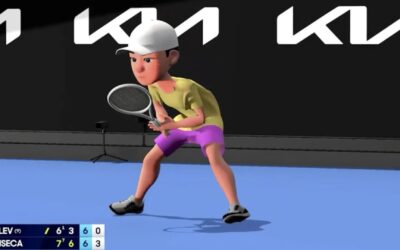 Partidos del Abierto de Australia ahora también podrán verse de forma animada