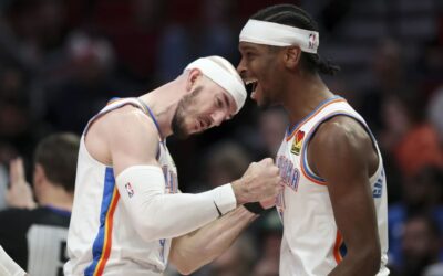 Shai Gilgeous-Alexander anota 33 puntos y el Thunder vence 118-108 a Trail Blazers