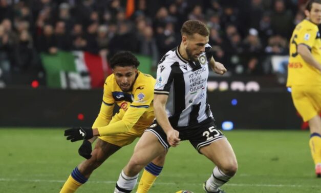 Atalanta inicia mal un mes complicado y empata ante Udinese