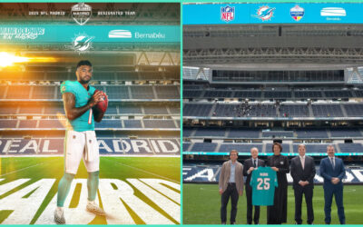 Los Dolphins de Miami animarán primer partido de la NFL en España en el estadio del Real Madrid