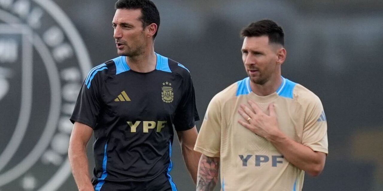 Scaloni dice que Messi tiene ‘ganas’ de Messi de jugar el Mundial 2026 y probaría a nuevas caras