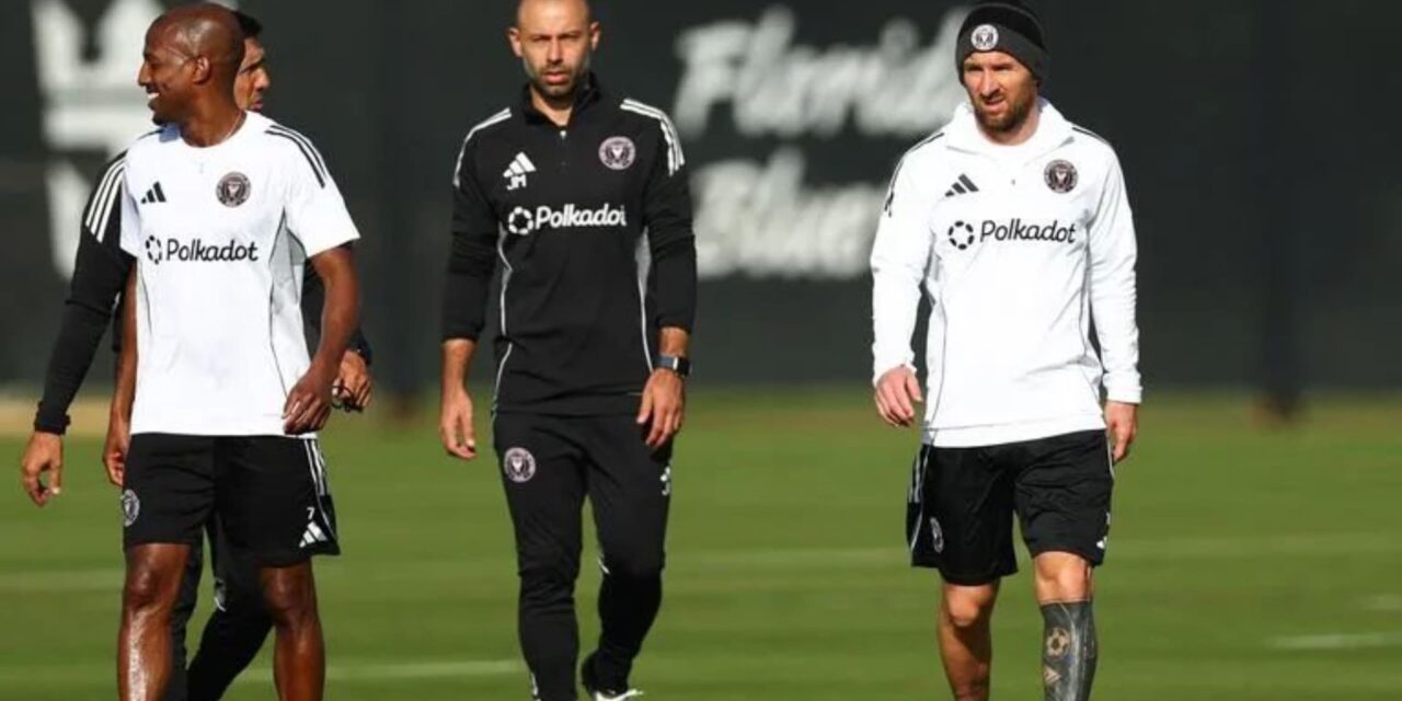 Inter Miami regresó a los entrenamientos con Mascherano al frente