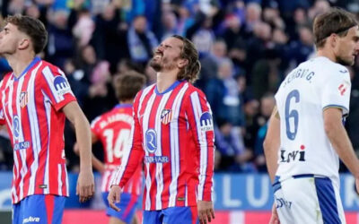 El Leganés dejó en 15 victorias la racha del Atlético de Madrid