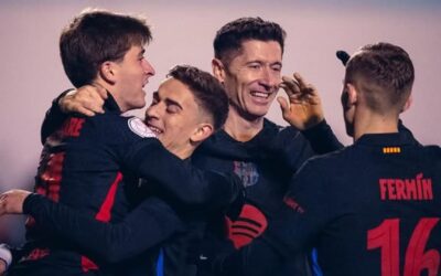 Barcelona avanza a octavos de la Copa del Rey tras otro contratiempo con Olmo