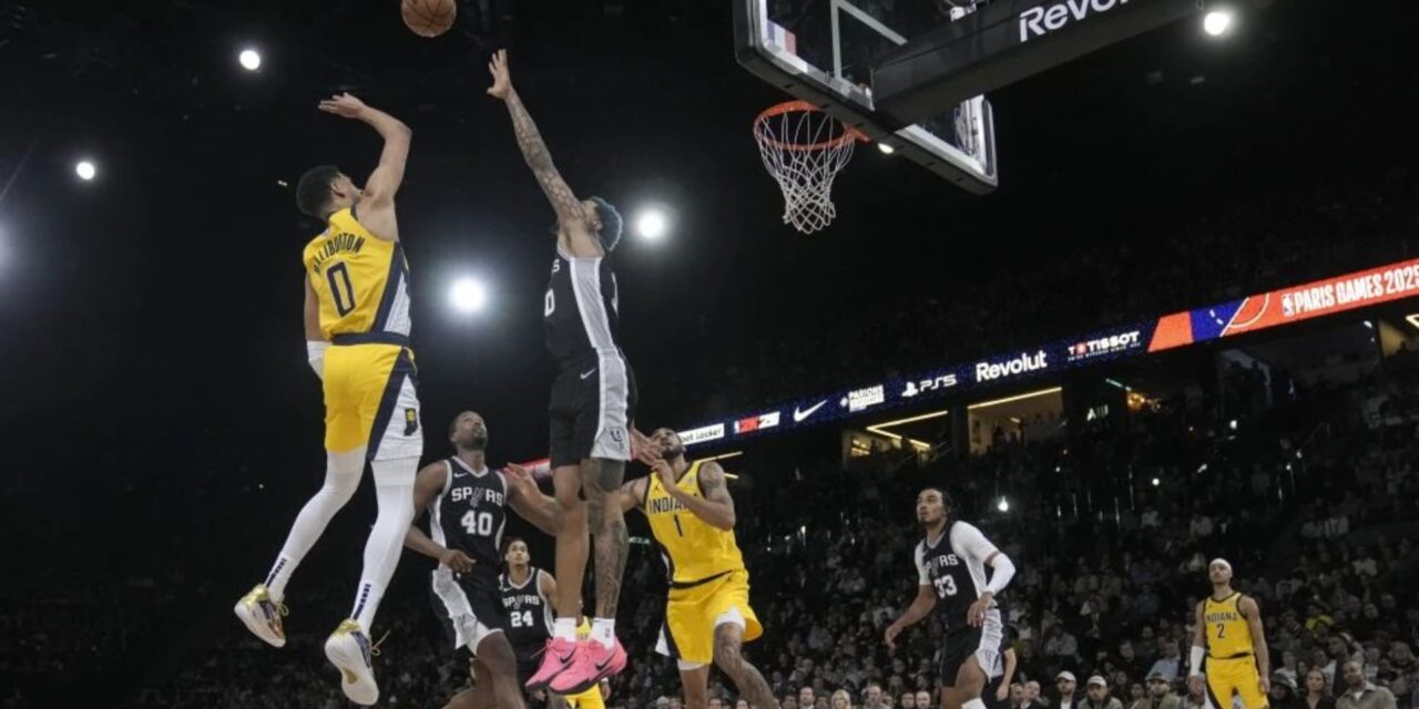 Pacers se imponen 136-98 ante Wembanyama y los Spurs en París