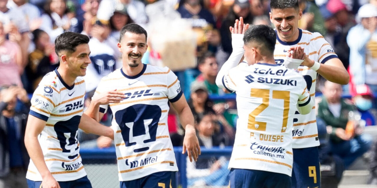 Pumas se estrena venciendo a Necaxa