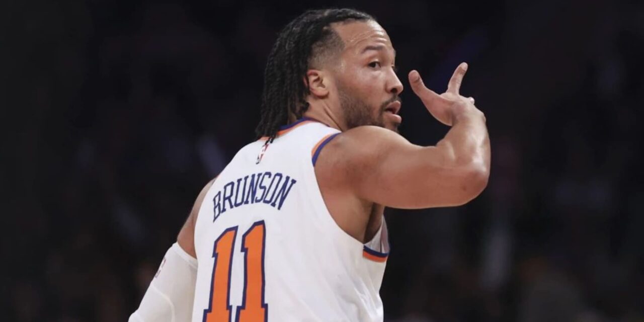 Jalen Brunson anota 34 puntos y lidera victoria de los Knicks 119-110 sobre Hawks