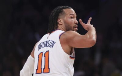 Jalen Brunson anota 34 puntos y lidera victoria de los Knicks 119-110 sobre Hawks