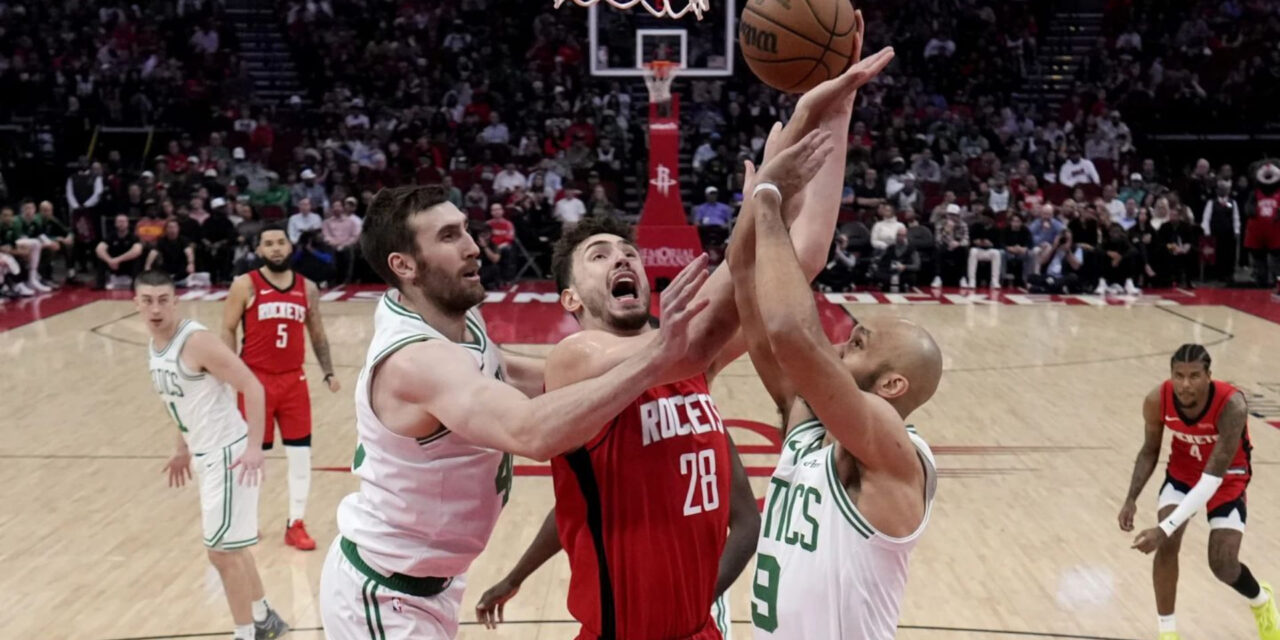 Celtics vencen 109-86 a los Rockets, con 23 puntos de Derrick White