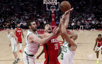 Celtics vencen 109-86 a los Rockets, con 23 puntos de Derrick White