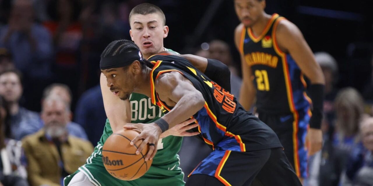 Thunder consigue su 15ma victoria consecutiva al superar 105-92 a Celtics