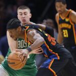 Thunder consigue su 15ma victoria consecutiva al superar 105-92 a Celtics