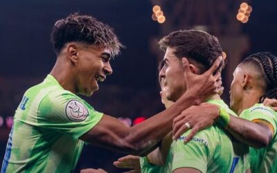Barcelona festeja por partida doble y avanza a la final de la Supercopa de España