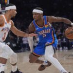 Thunder se recupera y aplasta 126-101 a Knicks en su primer juego tras perder racha de 15 victorias