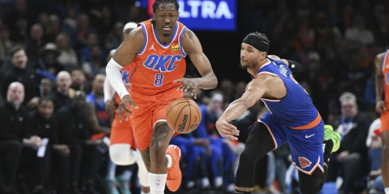 El Thunder remonta para vencer 117-107 a Knicks e hilvanar 14 victorias seguidas