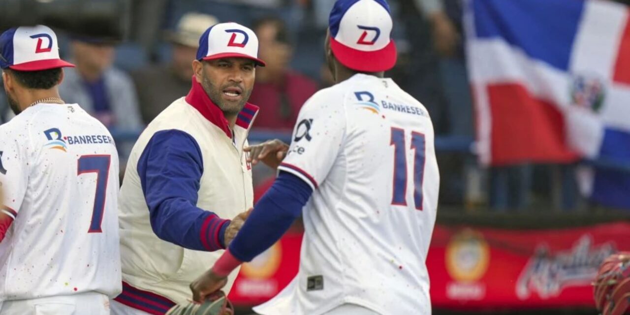 Pujols y Dominicana abren con victoria la Serie del Caribe