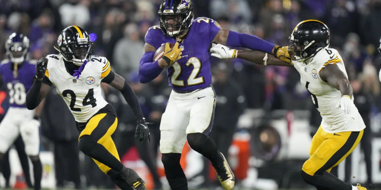 Jackson y Henry lideran mientras Ravens aplastan 28-14 a Steelers en playoffs de la AFC