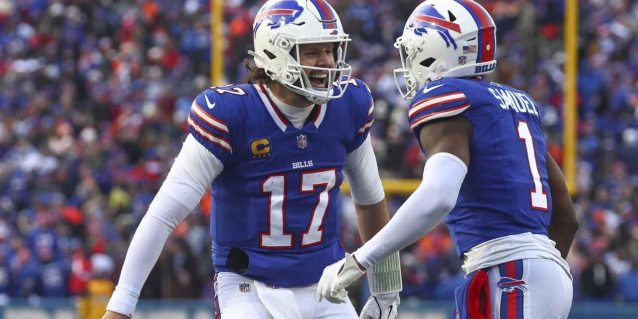 Josh Allen lidera un ataque equilibrado y los Bills dominan 31-7 a los Broncos 31-7 en comodines