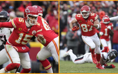 Mahomes y Kelce llevan a Chiefs a victoria 23-14 sobre Texans, van por el título de la AFC