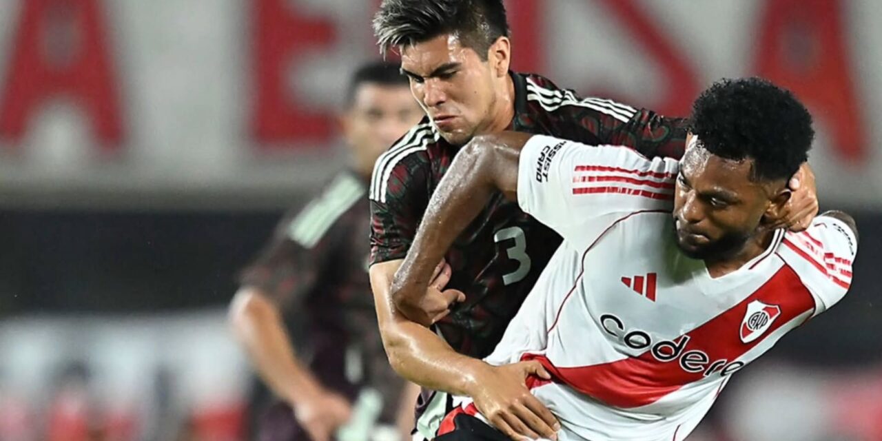 Selección Mexicana pierde ante River Plate