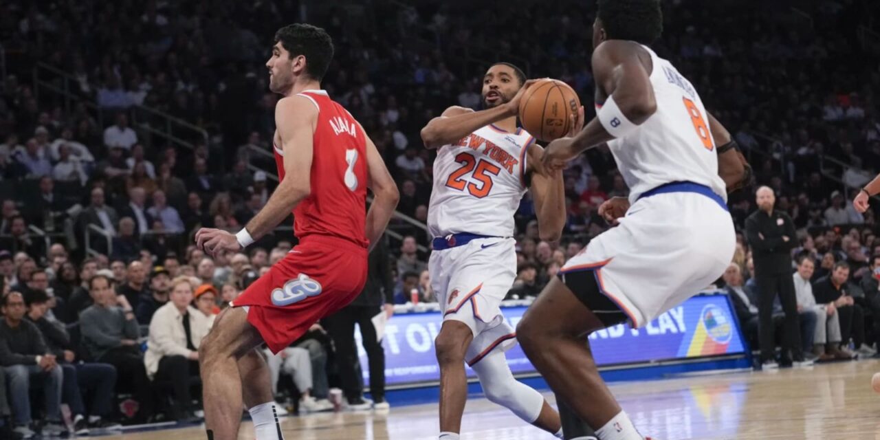 Knicks rompen racha de 6 victorias de Grizzlies con una paliza de 143-106