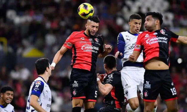 Atlas rescata empate frente a Rayados