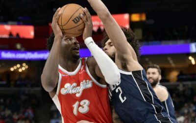 Jaren Jackson Jr. anota 35 puntos y lidera triunfo de Grizzlies 119-104 ante Mavericks