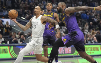 Mavericks rompen racha de 5 derrotas con victoria 118-97 sobre Lakers