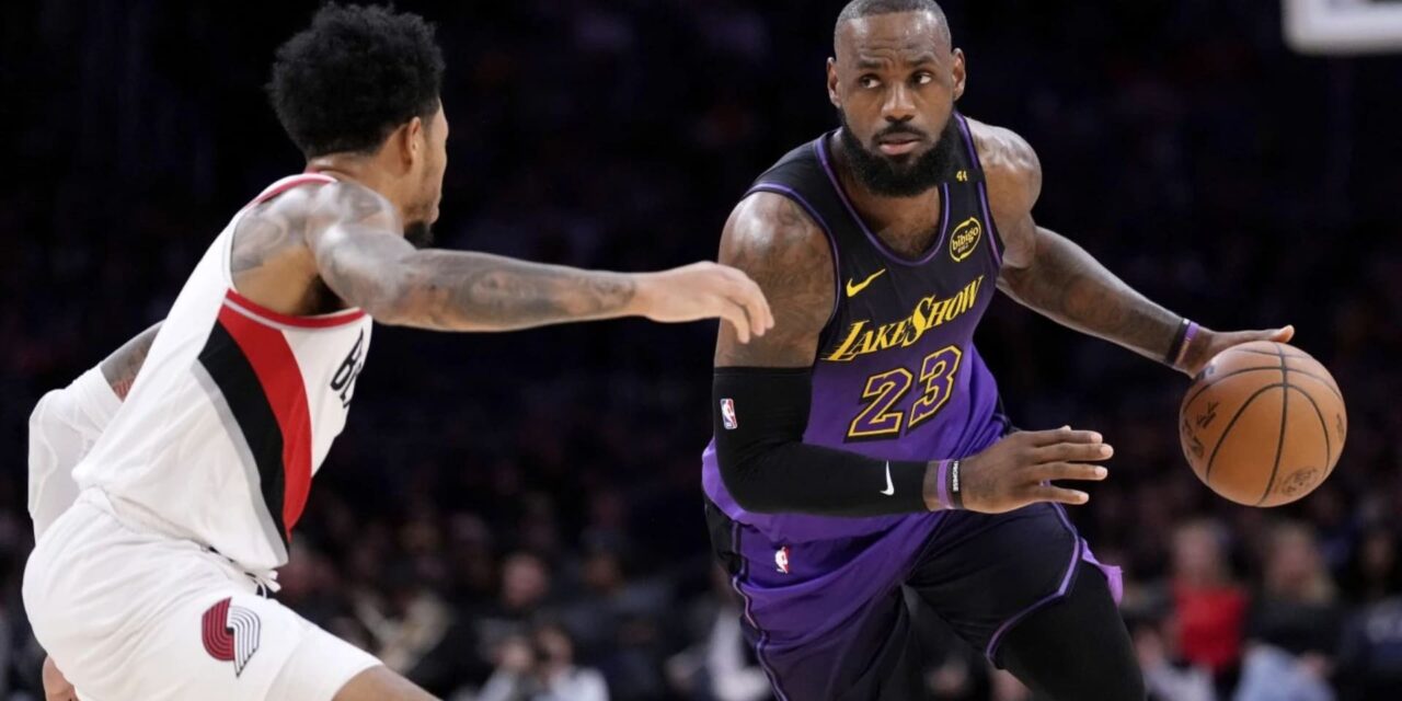 LeBron James y Max Christie lideran sexta victoria en 8 juegos para los Lakers