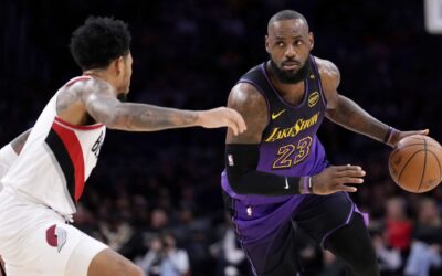LeBron James y Max Christie lideran sexta victoria en 8 juegos para los Lakers