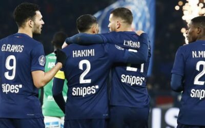 PSG se mantiene indomable y derrota a Saint-Étienne