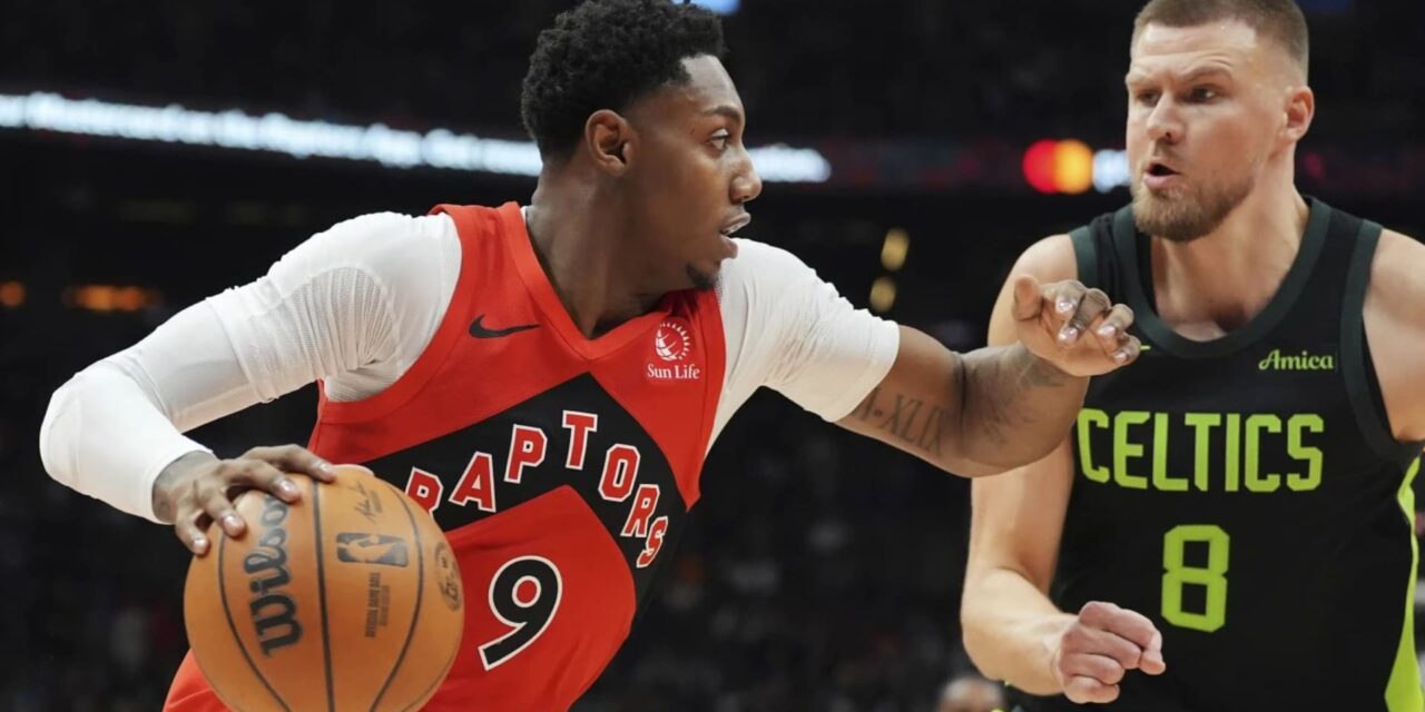 Barrett brilla y Raptors doblegan 110-97 a Celtics, que los habían vencido 10 veces seguidas