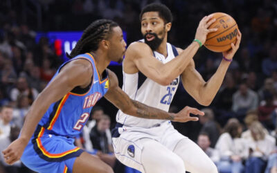 Dinwiddie y Washington brillan con Mavericks, que derrotan 121-115 a Thunder