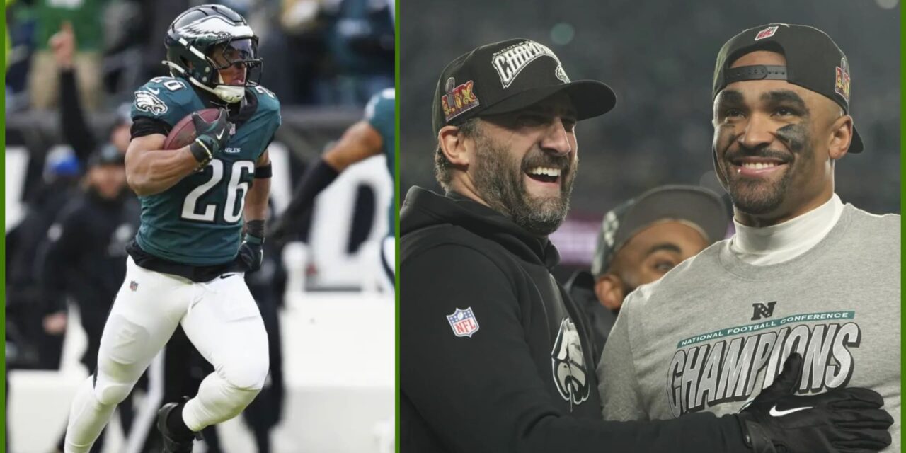 Hurts y Barkley anotan 3 TDs cada uno; Eagles avanzan al Super Bowl al vencer 55-23 a Commanders